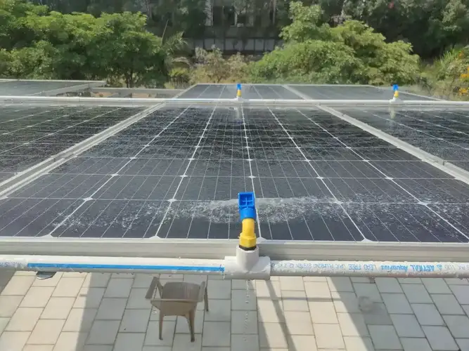 Automatic Solar Cleaning System