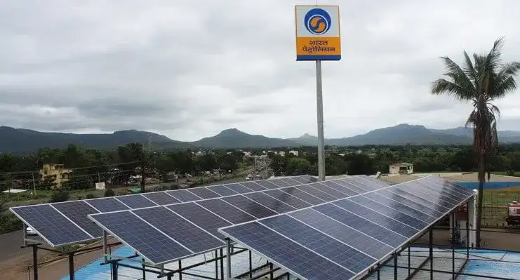 Petrol Pump Solar Project